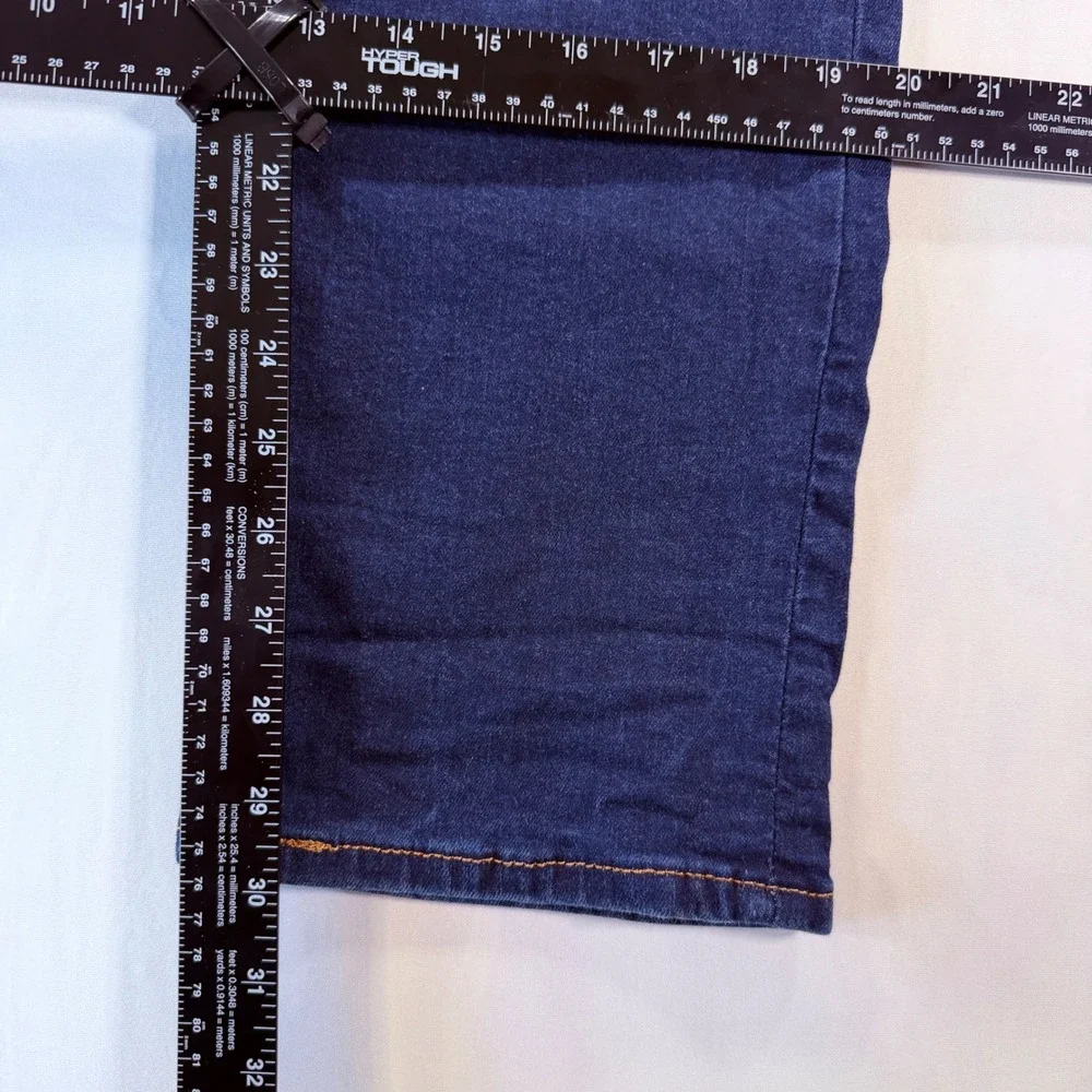 Levis 501 Original Fit Jeans Mens 31x30 Dark Wash Button Fly Straight Leg Denim